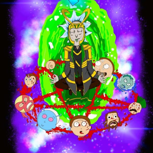 Rick Variant C-137 Art Print (Signed)
