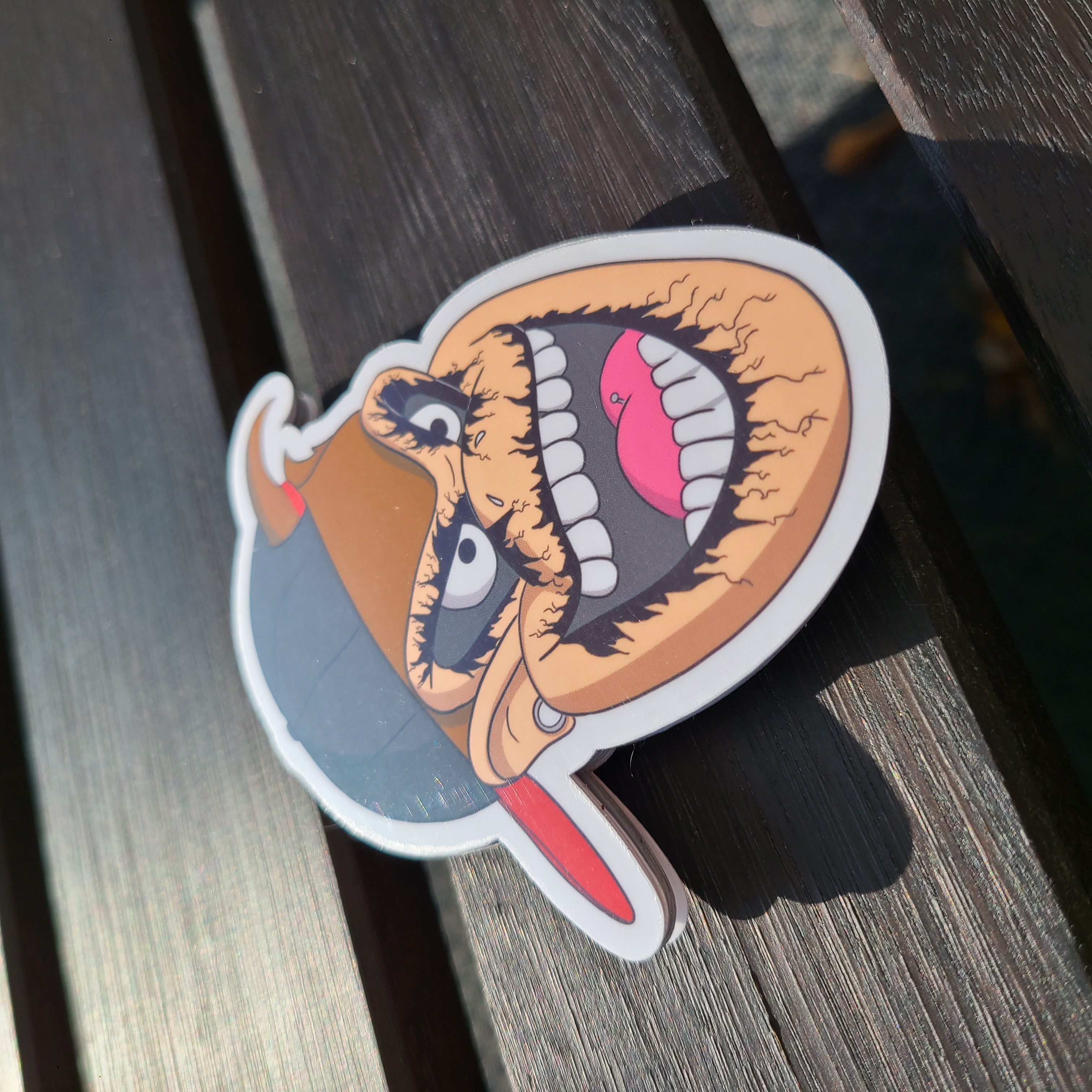 Dankey Kong Die Cut Sticker