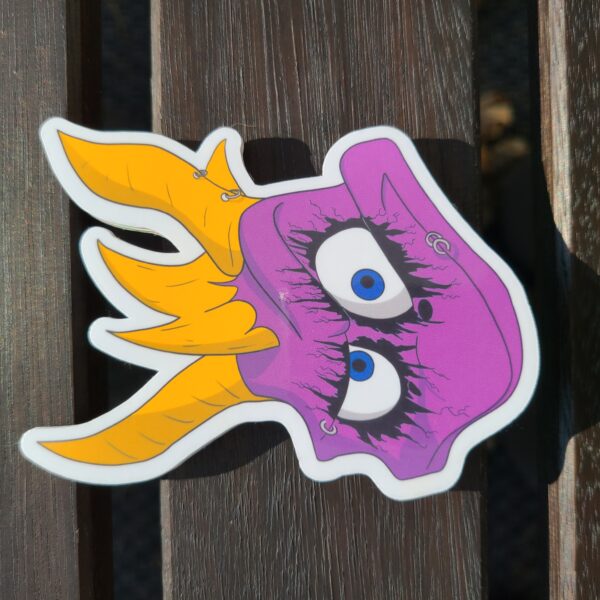 Pyro Die Cut Sticker