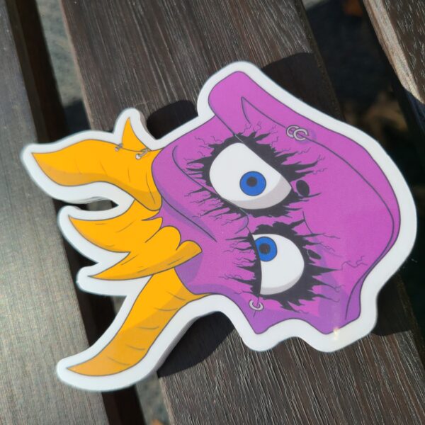 Pyro Die Cut Sticker