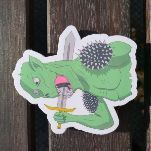 Greg Die Cut Sticker