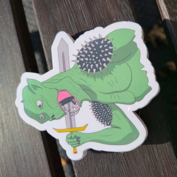 Greg Die Cut Sticker