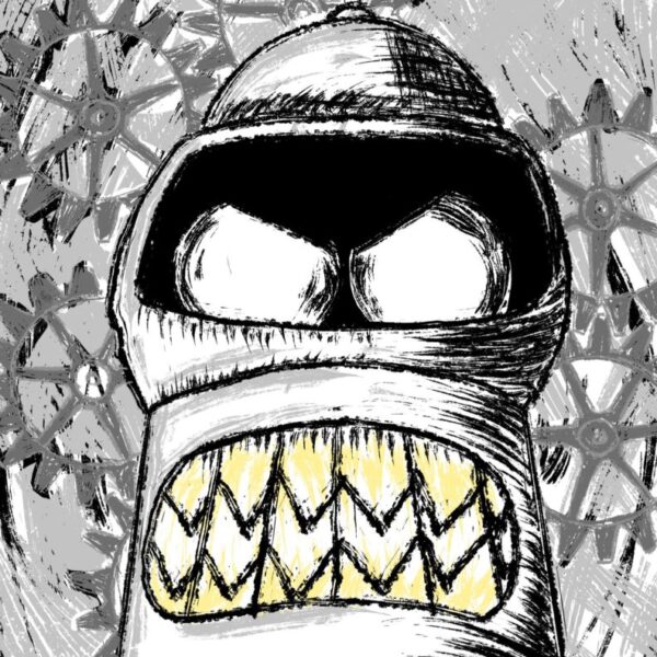 Hell bender Art Print (Signed)