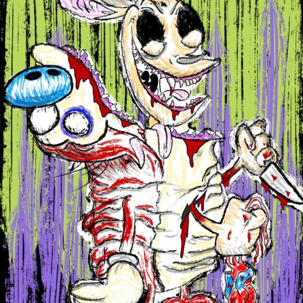 Ren N Stumpy Art Print (Signed)