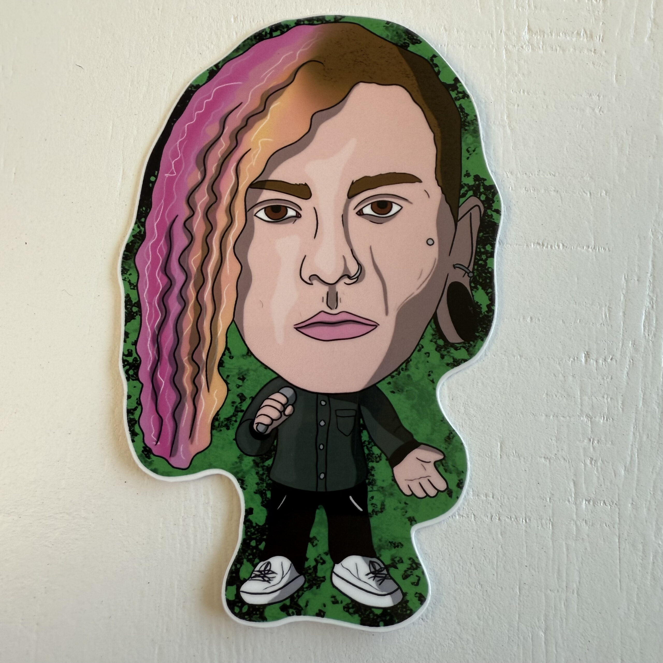"W. Ramos" Die Cut Sticker