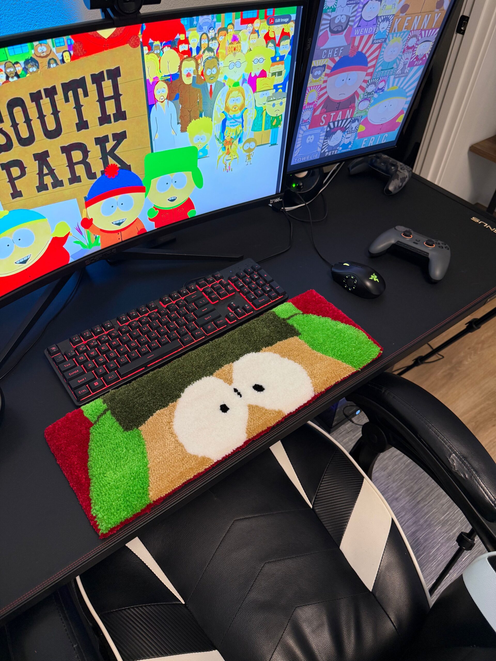 20" Kyle Keyboard Rug