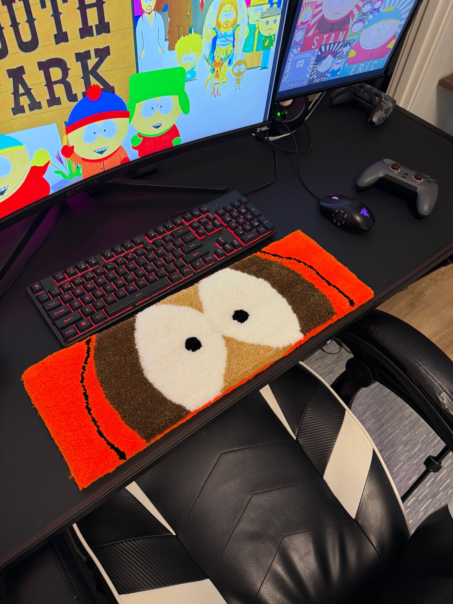 20" Kenny Keyboard Rug